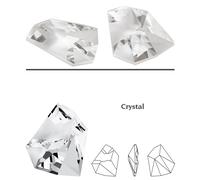 Cristalli Superior PRIMERO 4923 Kaputt Fancy Stones Molte dimensioni e colori