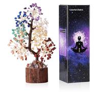 Cristallo Albero di Cristallo Rosa, Cristallo Dell'albero Della Vita, Cristallo Gemmato Oggetti Decorazione Dell'albero Bonsai, per la Decorazione a Casa o in Ufficio, Regali Portafortuna