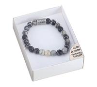 Cristallo Bracciale Network Diaspro Basse Scarabeo Calm Sogni Nutrimento Energie