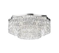 Cristallo Deckenleuchte Art. Deco 60 CM Larghezza On Oro E14 Soffitto Soggiorno