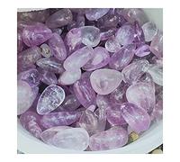 Cristallo di guarigione Ametista naturale Pietra burattata Quarzo viola Pietra di palma ametista Cristallo Ghiaia Guarigione di forma casuale ZUZAOJUYIN (Size : 1000g)