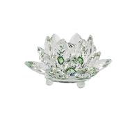 Cristallo di loto er Pietre Naturali Minerali Cristalli ers Figurine Decorative Matrimonio Souvenir Casa Festa Verde