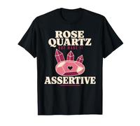 Cristallo di Quarzo Rosa, Regalo per Ragazze per Il Benessere di sé Maglietta