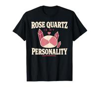 Cristallo di Quarzo Rosa, Regalo per Ragazze per Il Benessere di sé Maglietta