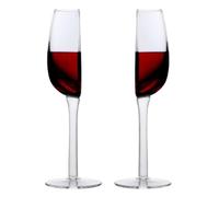 Cristallo di vino rosso, bicchieri da vino bianco da 140 ml, bicchieri portatili cristallini, bicchieri da vino riutilizzabili a manico lungo Bicchiere da vino flessibile mezzo bicchiere di vino rosso