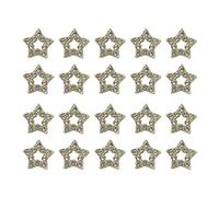 Cristallo Lega Star Set 20Pcs 3D Forma Della Stella Per Le Unghie Decorazione Forniture