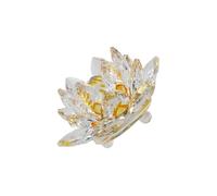 Cristallo Lotus er Minerali Feng Shui Sfera Cristalli ers Collezione Decorativa Ornamenti Matrimonio Souvenir Festa Giallo