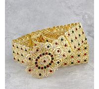 Cristallo Marocco Cintura Oro Argento Colore Catena Della Vita Per Le Donne Lunghezza Regolabile Gioielli Da Sposa Di Nozze