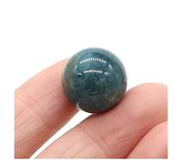 Cristallo naturale grezzo 16mm rotondo guarigione naturale cristallo sfera di trasferimento di quarzo pietra preziosa lucidata perline campione di energia gioielli fai da te casa) ( Color : India Agat