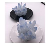 Cristallo naturale grezzo 1pc Cristalli Blu Naturali Quarzo Forma Libera Energia Pietre Reiki Camera Home Office Decorazione Acquario Accessori Pietra Preziosa (Dimensioni : 350-450g) ( Size : 350-450