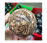 Cristallo Naturale Grezzo 6-8cm Sfere di Cristallo di Quarzo astrofillite Naturale Fuochi d'artificio Arancioni Pietra Campione Sfera Ornamento for Decorazione Pietre di Quarzo (Size : 6-7cm)