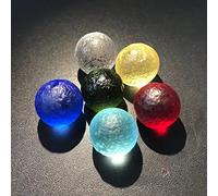 Cristallo naturale grezzo Cristallo Circa 15 mm Macine naturali colorate Il meteorite ceco ha colpito le perle di vetro Pietra ruvida Pietra di cristallo può essere utilizzata for pietre naturali for