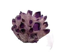 Cristallo naturale grezzo Oggettistica for la casa Cluster di cristallo naturale Campione di ametista Quarzo viola Reiki Pietra curativa Cristalli grezzi Oggettistica for la casa Reiki ( Size : 300-40