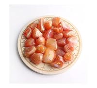 Cristallo naturale grezzo Regalo for la famiglia 25 pezzi di cristallo naturale intagliato rune divinazione agata rossa rune burattate pietra lucidata decorazione regalo pietra fortunata pietre grezze