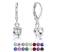 Cristallo Orecchini - Monachella Donna Punti Luce - Argento 925 e Diamante