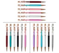 Cristallo Penna a Sfera Acquisto Ospiti Firmare IN Twist Aperto E Chiudere