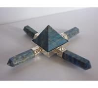 cristalloterapia GENERATORE PIETRA PIRAMIDE LAPISLAZZULO CHAKRA attivatore aura