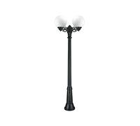 Cristher INDURA MINI GLOBO - Lampione 2 lampada e27 nero