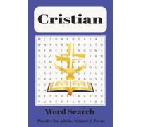 Cristian Word Search Puzzle Book: Word searches with Easy to Read Print about Cristians, Scriptures, and Holy Bible and more | 6x9, 110 pages | 50+ ... Gifts for Vacations, Holidays and Free Times