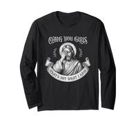 Cristianesimo Cristiano per Uomini Donne Vangelo Cattolico Maglia a Manica