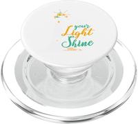 Cristianesimo Gesù Dio Faro - lascia che la tua luce risplenda PopSockets PopGrip per MagSafe