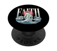 Cristianesimo Gesù Dio Gesù Religione Bibbia Cristo Croce PopSockets PopGrip Adesivo