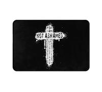 Cristianesimo Senza Vergogna Romani Tappeti D'Ingresso Resistente Tappeto Ingresso Casa Antiscivolo Tappetini Porta Dingresso Per Terrazzo Camera Letto Interno 40X60 Cm