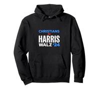 Cristiani per Kamala Harris & Tim Walz - Vota Presidente '24 Felpa con Cappuccio