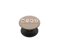 Cristiano Autunno Zucca Croce Bibbia Versi Ringraziamento PopSockets PopGrip Adesivo