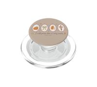 Cristiano Autunno Zucca Croce Bibbia Versi Ringraziamento PopSockets PopGrip per MagSafe