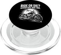 Cristiano Biker Ride Or Die Now I Ride PopSockets PopGrip per MagSafe
