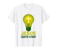 Cristiano Gesù Luci La Via Religiosa Citazione Maglietta