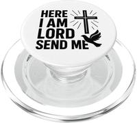 Cristiano ispiratore, eccomi, Signore, mandami cristiano PopSockets PopGrip per MagSafe