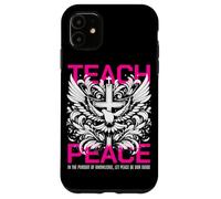 Cristiano religioso croce ali Dio insegnare la pace Custodia per iPhone 11