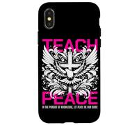 Cristiano religioso croce ali Dio insegnare la pace Custodia per iPhone X/XS