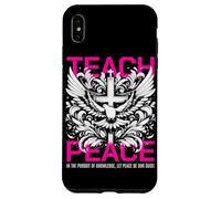 Cristiano religioso croce ali Dio insegnare la pace Custodia per iPhone XS Max