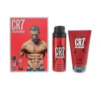 Cristiano Ronaldo Cr7 2 Pcs Gift Set: Shower Gel 150ml Body Spray 150ml For Men