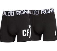 Cristiano Ronaldo CR7 Boxer per Bambino, Aderenti, 2 pz