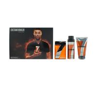 Cristiano Ronaldo Cr7 Fearless 3 Piece Gift Set: EDT 100ml - Shower For Men