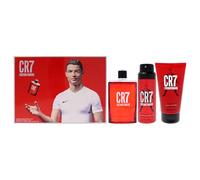 Cristiano Ronaldo Cr7 3 Piece Gift Set: EDT 100ml - Shower Gel 150ml For Men