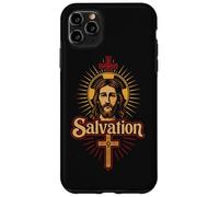 Cristiano Salvezza Gesù Cristo Croce Fede Design Custodia per iPhone 11 Pro Max