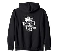 Cristiano Scelto per Uno Scopo Speciale Felpa con Cappuccio