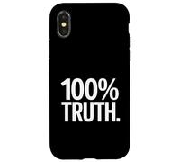 Cristiano Verità Assoluta 100% Truth Custodia per iPhone X/XS