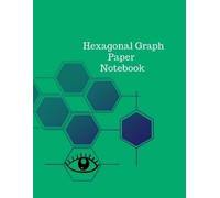 Cristie Jameslake Hexagonal Graph Paper Notebook (Tascabile)