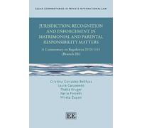 Cristina Gonzá Jurisdiction, Recognition and Enforcement in (Copertina rigida)