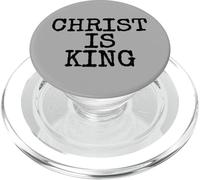 CRISTO È IL RE GESÙ È IL RE CRISTIANESIMO PopSockets PopGrip per MagSafe
