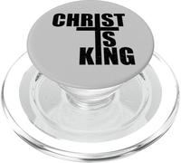 CRISTO È IL RE GESÙ È IL RE CROCIFISSO CROCE PopSockets PopGrip per MagSafe