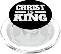 CRISTO È IL RE GESÙ È IL RE FEDE CRISTIANA PopSockets PopGrip per MagSafe