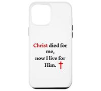 Cristo è morto per me ora vivo per lui Custodia per iPhone 12 Pro Max