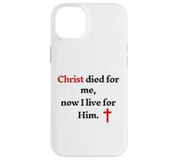 Cristo è morto per me ora vivo per lui Custodia per iPhone 14 Plus